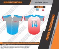 Baseball Jersey Blue Red